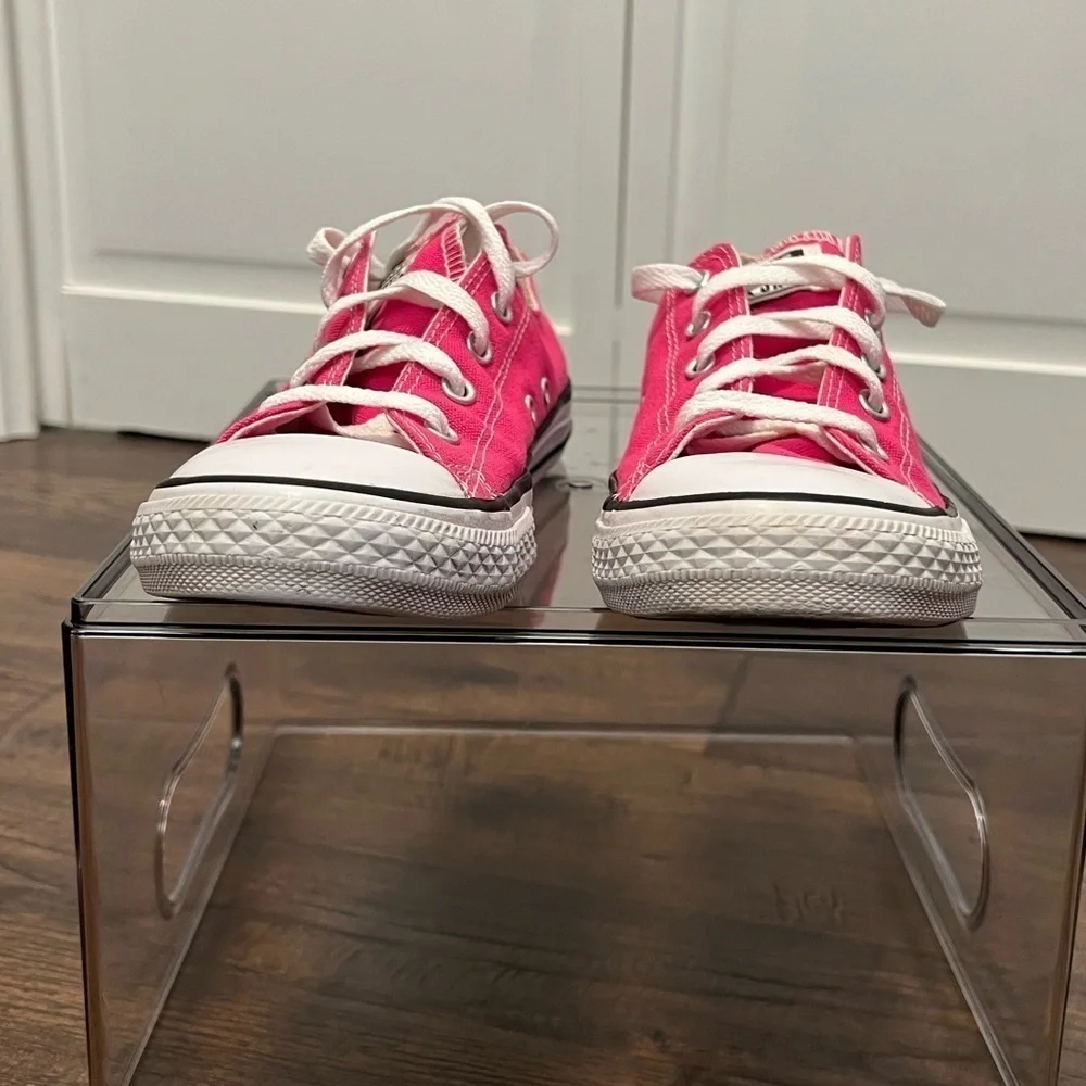 Converse All-Star Low-Top Sneakers Size Youth 3 Color Pink